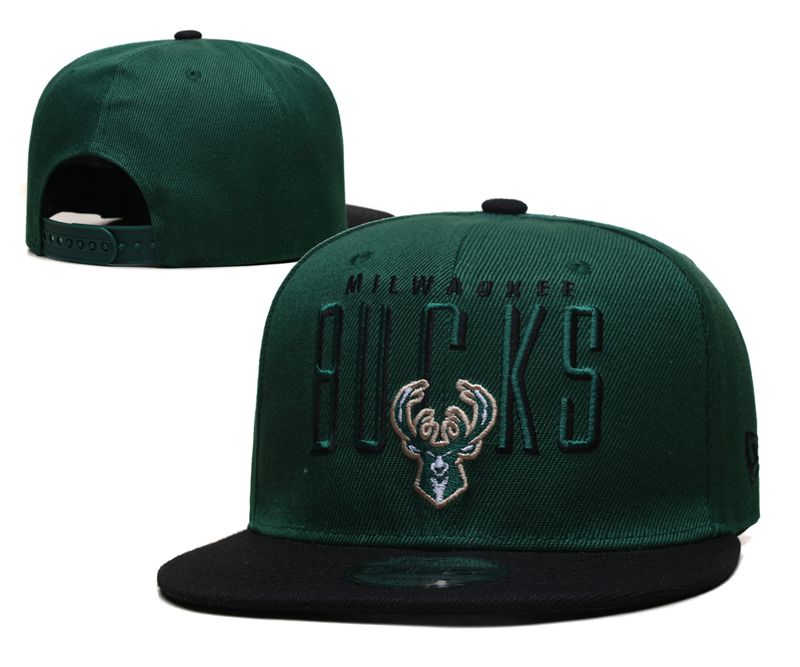 2023 NBA Milwaukee Bucks Hat YS20231225
